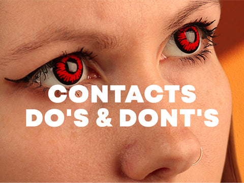 Contact Lenses - Dos & Donts